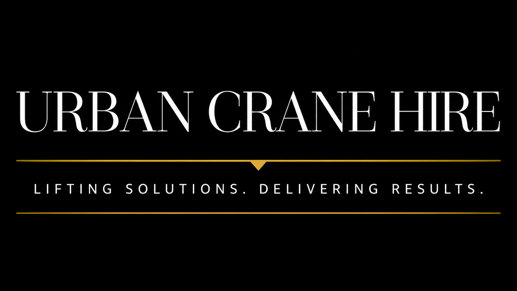 Urban Crane Hire